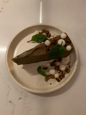 Raw cheesecake  at Kanu Cafe - Doppio Zero Pizza in Edmonton