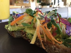 Avocado Toast!! 😍😍 at Kanu Cafe - Doppio Zero Pizza in Edmonton