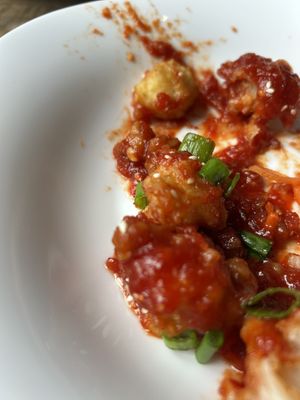 Korean cauliflower    at YellowBelly Brewery in St Johns