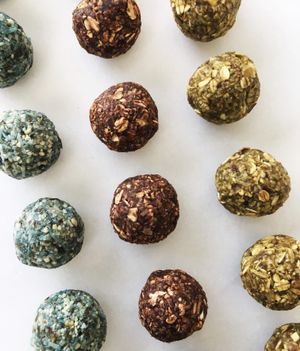 Snack time! TWR's Bliss Balls are packed with nutrients to give you a healthy boost! at The Wellness Refinery in Sauble Beach