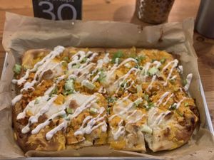 Buffalo Chkn ranch pizza  at Next Generation Pizza in Miami