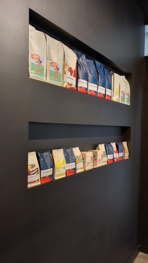 Bags of coffee at Unknown in Bagara