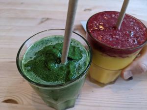 Smoothies at The Honey Pot in Penzance