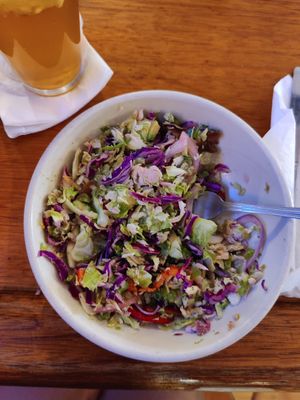 Brussel Sprout Salad at Moab Brewery in Moab