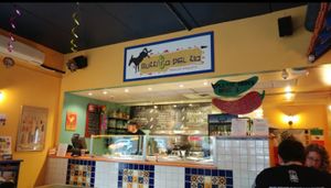 Ordering station at Burrito del Rio in Winnipeg