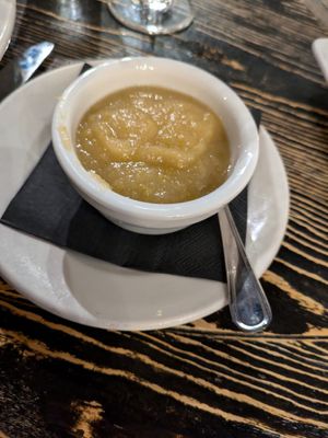 Homemade applesauce at Local Roots in Powell