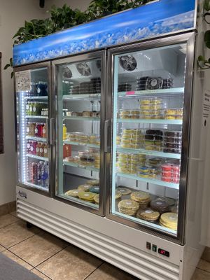 Cold case  at Brazilian Muscle Bowls - Pacheco Rd in Bakersfield