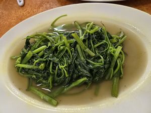 Our lunch selection at Sweet Veggie in Batam