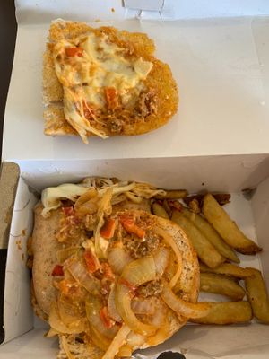 Quality is an issue. No meat alternative  at Monkey Grounds Coffee in Iloilo City