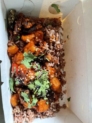 fire bowl  at Monkey Grounds Coffee in Iloilo City