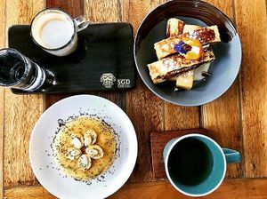 French Toast/Jack Johnson Pancake at Monkey Grounds Coffee in Iloilo City