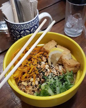 Mr. Miyagi at Monkey Grounds Coffee in Iloilo City