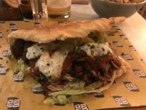 Doner Kebab  at Koocha Mezze Bar in Bristol