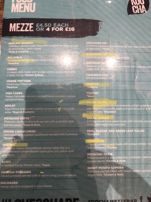 Our eight choices at Koocha Mezze Bar in Bristol