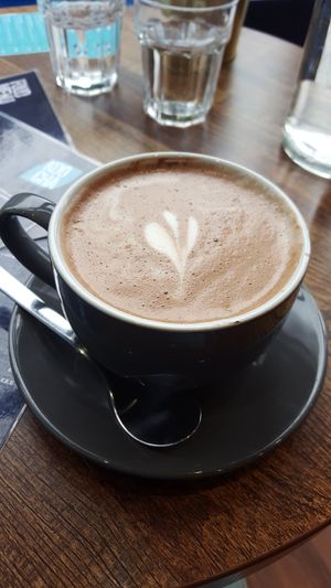 Hot chocolate at Koocha Mezze Bar in Bristol