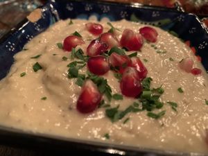 Hummus  at Koocha Mezze Bar in Bristol