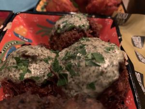 Falafel  at Koocha Mezze Bar in Bristol