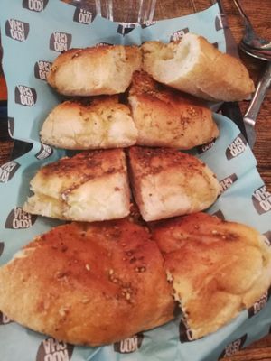 Bread at Koocha Mezze Bar in Bristol