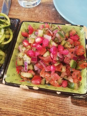 Salad at Koocha Mezze Bar in Bristol