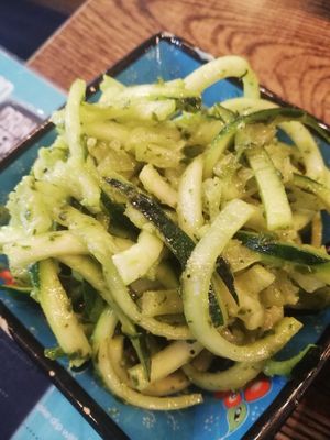 Courgetti at Koocha Mezze Bar in Bristol
