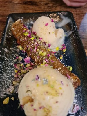 Baklava at Koocha Mezze Bar in Bristol