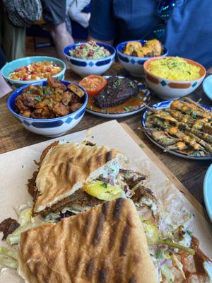 The best mezze I’ve had   at Koocha Mezze Bar in Bristol