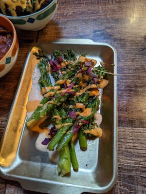 broccoli   at Koocha Mezze Bar in Bristol