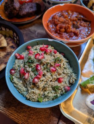 artichoke dip  at Koocha Mezze Bar in Bristol