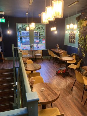 Upstairs  at Koocha Mezze Bar in Bristol