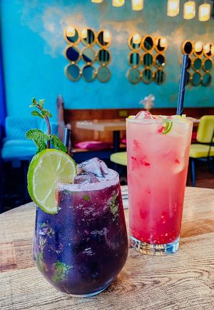 Mocktails at Koocha Mezze Bar in Bristol