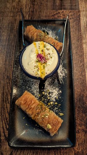 Baklava at Koocha Mezze Bar in Bristol