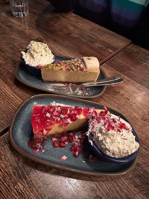Cheesecake   at Koocha Mezze Bar in Bristol