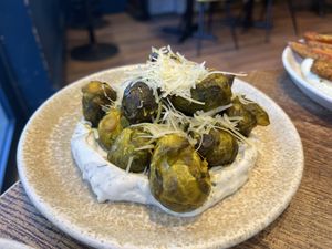 Parmesan sprouts  at Koocha Mezze Bar in Bristol