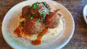 Falafel at Koocha Mezze Bar in Bristol
