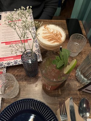 Cocktails  at Koocha Mezze Bar in Bristol