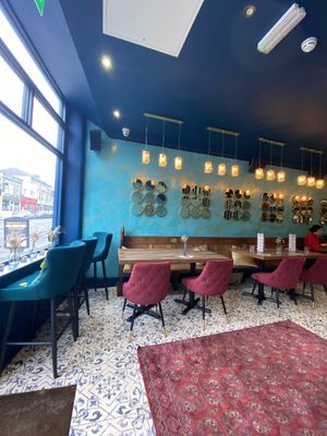 Interiorr  at Koocha Mezze Bar in Bristol