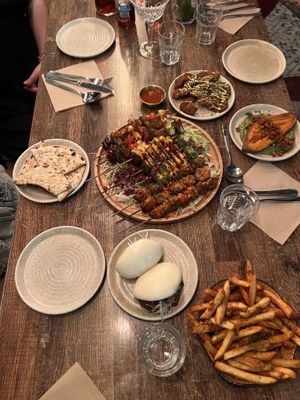 Everything was yummy yummy  at Koocha Mezze Bar in Bristol