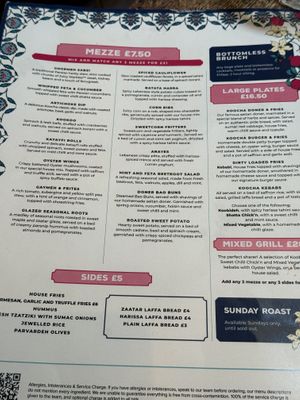   at Koocha Mezze Bar in Bristol