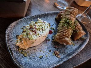 Baklava at Koocha Mezze Bar in Bristol