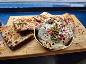 Arayes - a highlight!! One of the best items I had at Koocha Mezze Bar in Bristol