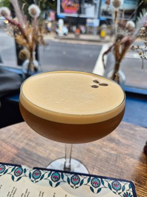 Espresso cocktail at Koocha Mezze Bar in Bristol