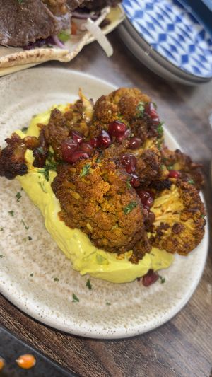 Spiced cauliflower  at Koocha Mezze Bar in Bristol