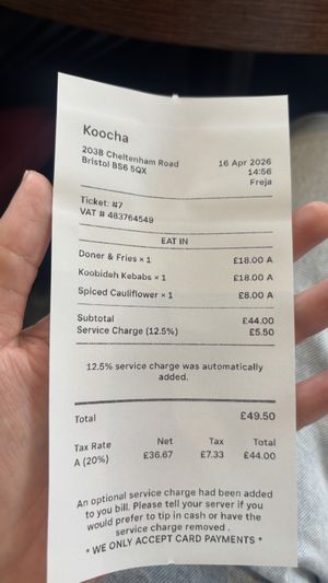   at Koocha Mezze Bar in Bristol