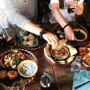 Vegan Mezze!!!  at Koocha Mezze Bar in Bristol