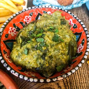 Aubergine Dip at Koocha Mezze Bar in Bristol