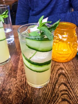 Eastern Breeze (mocktail) at Koocha Mezze Bar in Bristol