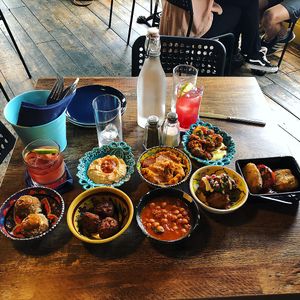 Let’s order everything!!! at Koocha Mezze Bar in Bristol