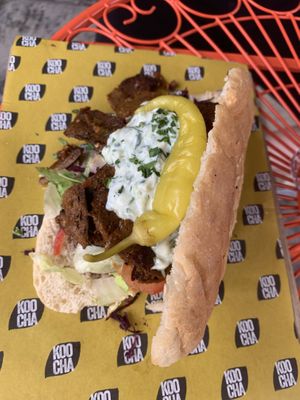 Kebab at Koocha Mezze Bar in Bristol