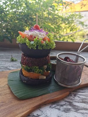 Om burger at OM Burger in Pecatu