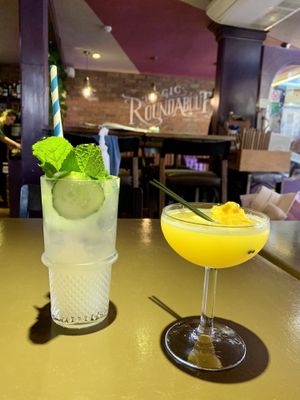 Mocktails  at The Magic Roundabout in Bowness-on-windermere